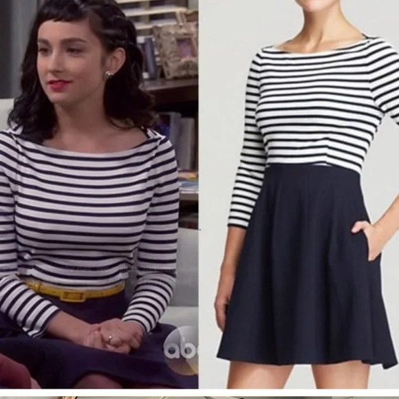 Kate Spade Selma Nautical Sailor Dress - Picture 3 of 6